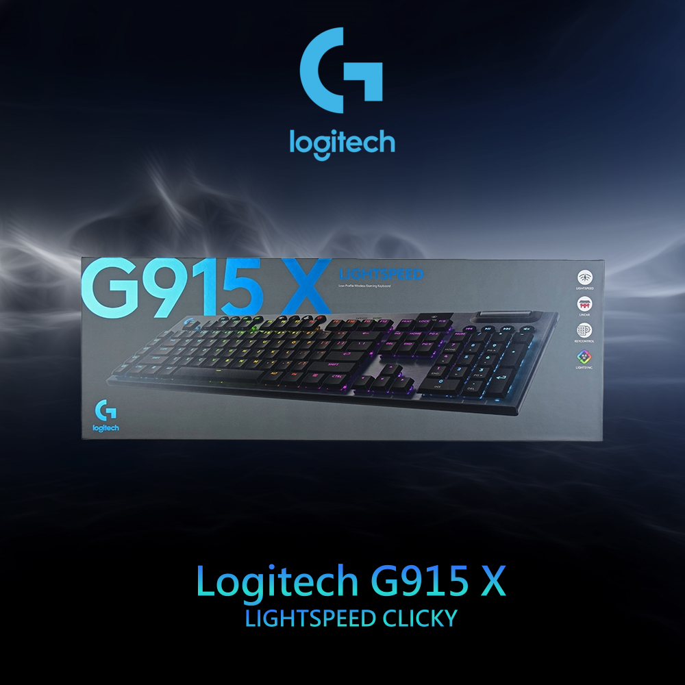 【電競鍵盤】Logitech G915 X LIGHTSPEED CLICKY